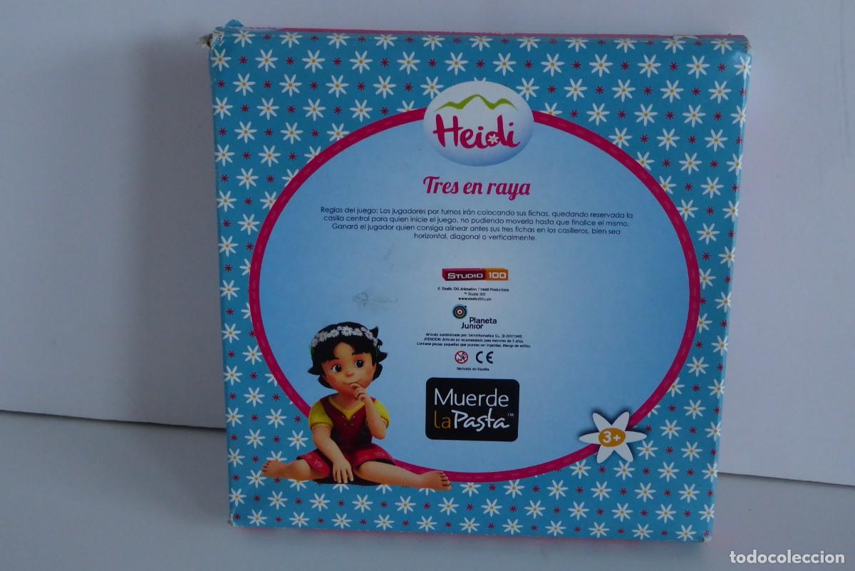 Juegos de mesa: TRES EN RAYA - HEIDI - Foto 2