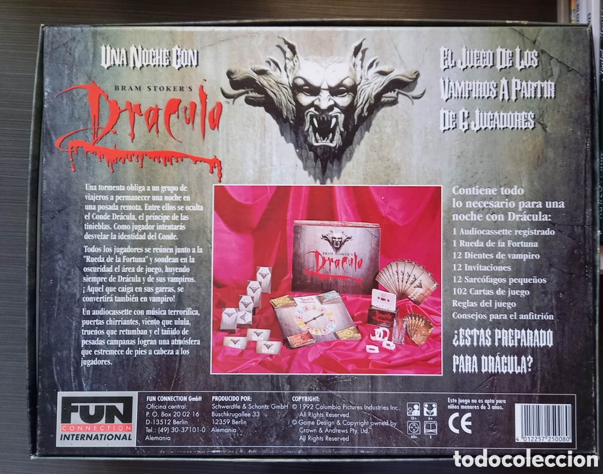 Juegos de mesa: Una noche con DRACULA - Foto 2