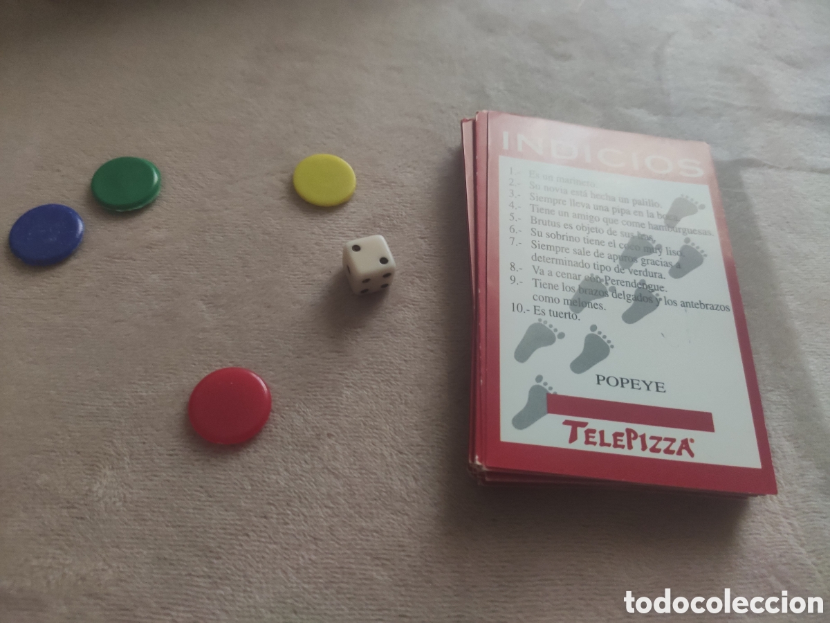 Juegos de mesa: Juego Indicios de Telepizza - Foto 3