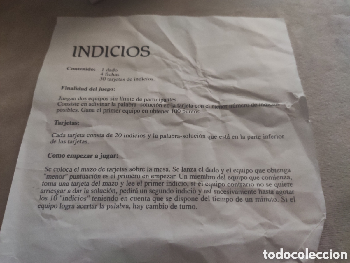 Juegos de mesa: Juego Indicios de Telepizza - Foto 5