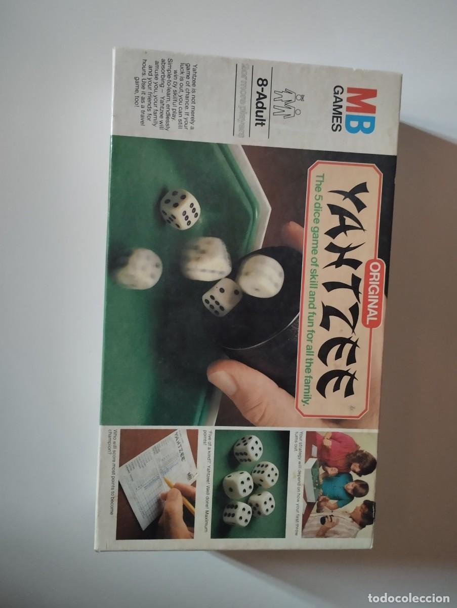 Juegos de mesa: Juego de dados YAHTZEE de MB en la versi&oacute;n inglesa - Foto 1