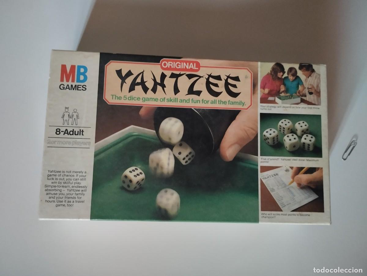 Juegos de mesa: Juego de dados YAHTZEE de MB en la versi&oacute;n inglesa - Foto 2