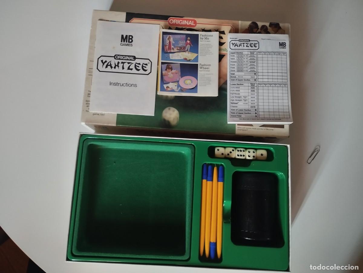 Juegos de mesa: Juego de dados YAHTZEE de MB en la versi&oacute;n inglesa - Foto 3