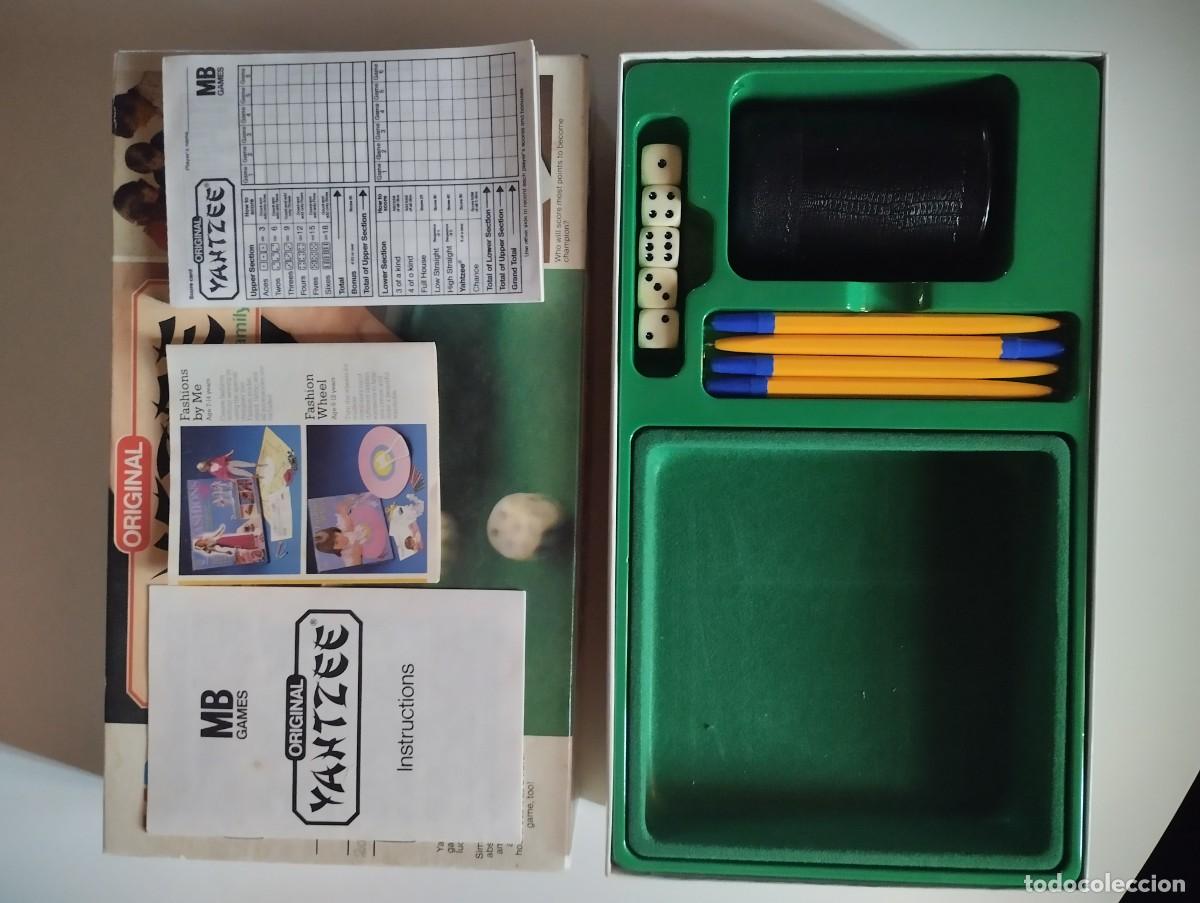 Juegos de mesa: Juego de dados YAHTZEE de MB en la versi&oacute;n inglesa - Foto 4