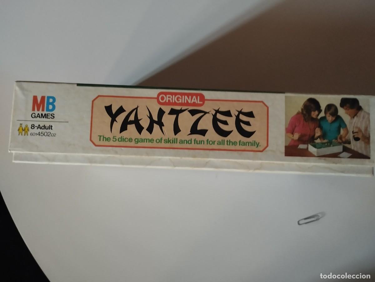 Juegos de mesa: Juego de dados YAHTZEE de MB en la versi&oacute;n inglesa - Foto 8