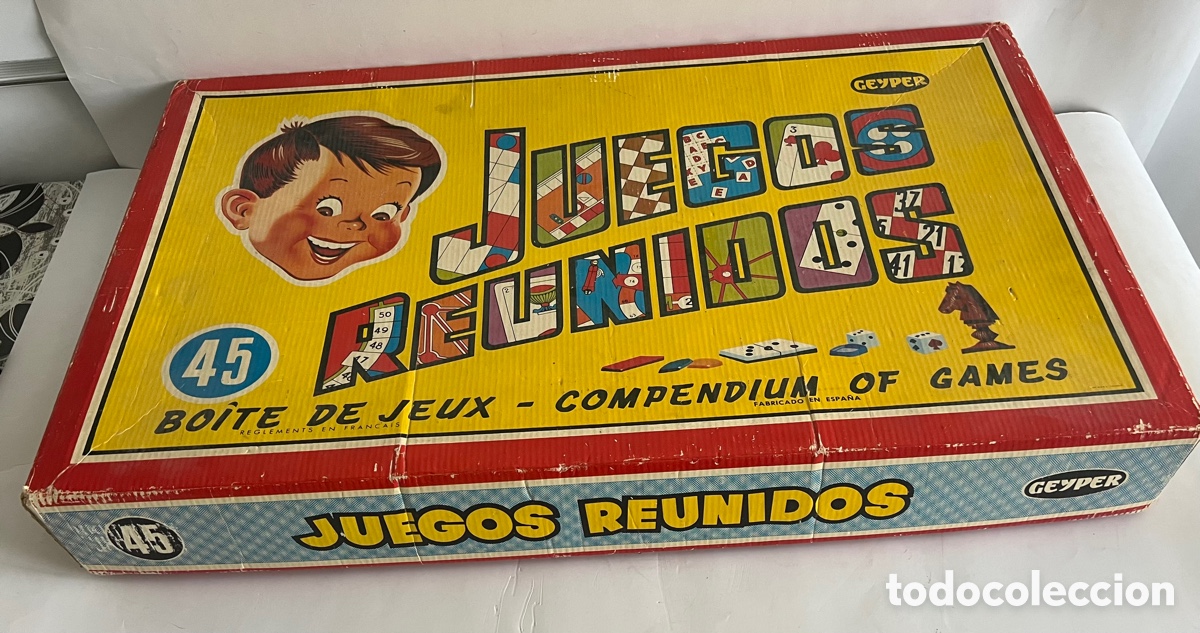 Juegos de mesa: Juegos reunidos 45 Geyper - Foto 2