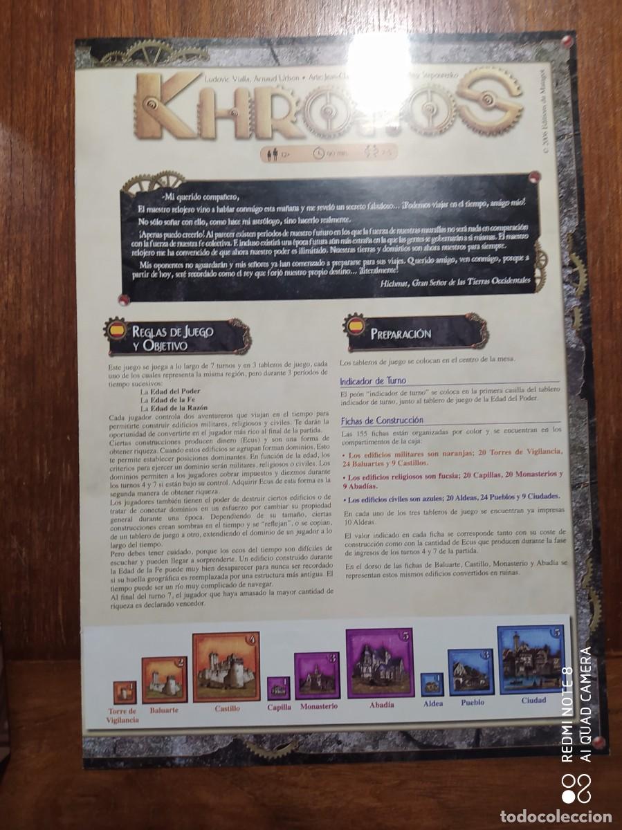 Juegos de mesa: KHRONOS - Foto 4