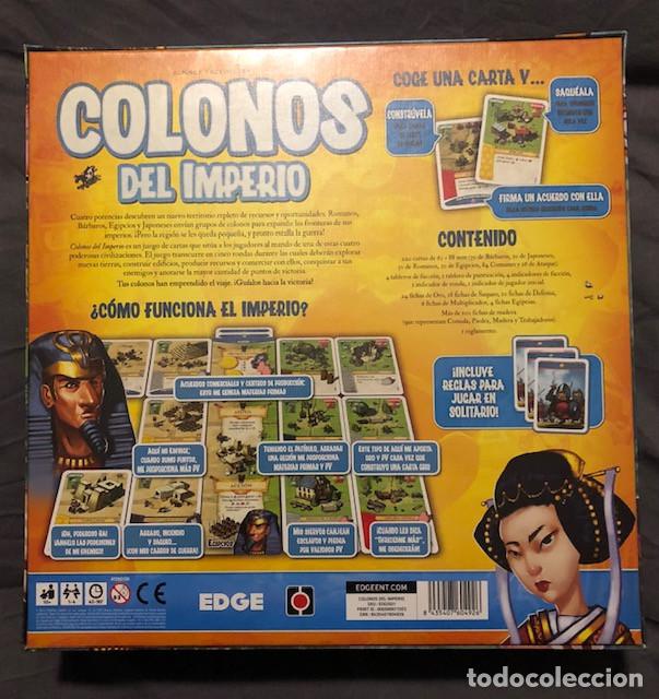 Juegos de mesa: Colonos del Imperio. Juego de mesa. Semi Nuevo - Foto 2