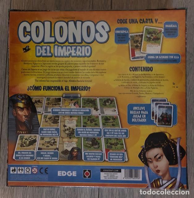 Juegos de mesa: Colonos del Imperio. Juego de mesa. Semi Nuevo - Foto 4