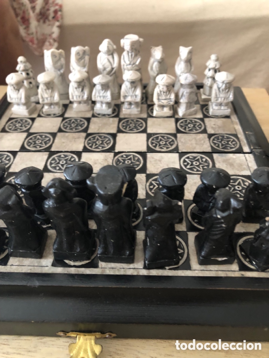 Juegos de mesa: Ajedrez Chino de ceramica - Foto 2