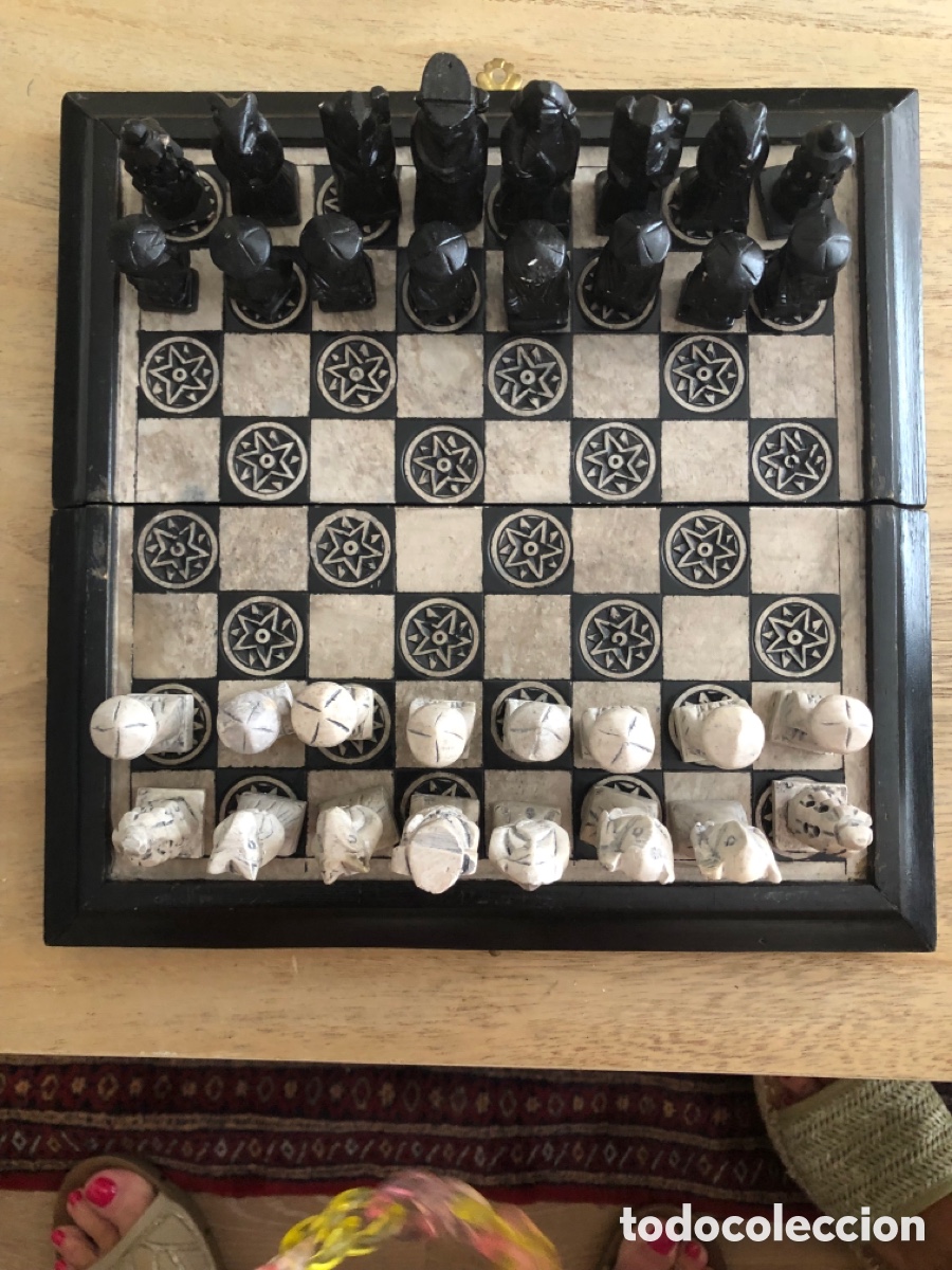 Juegos de mesa: Ajedrez Chino de ceramica - Foto 3