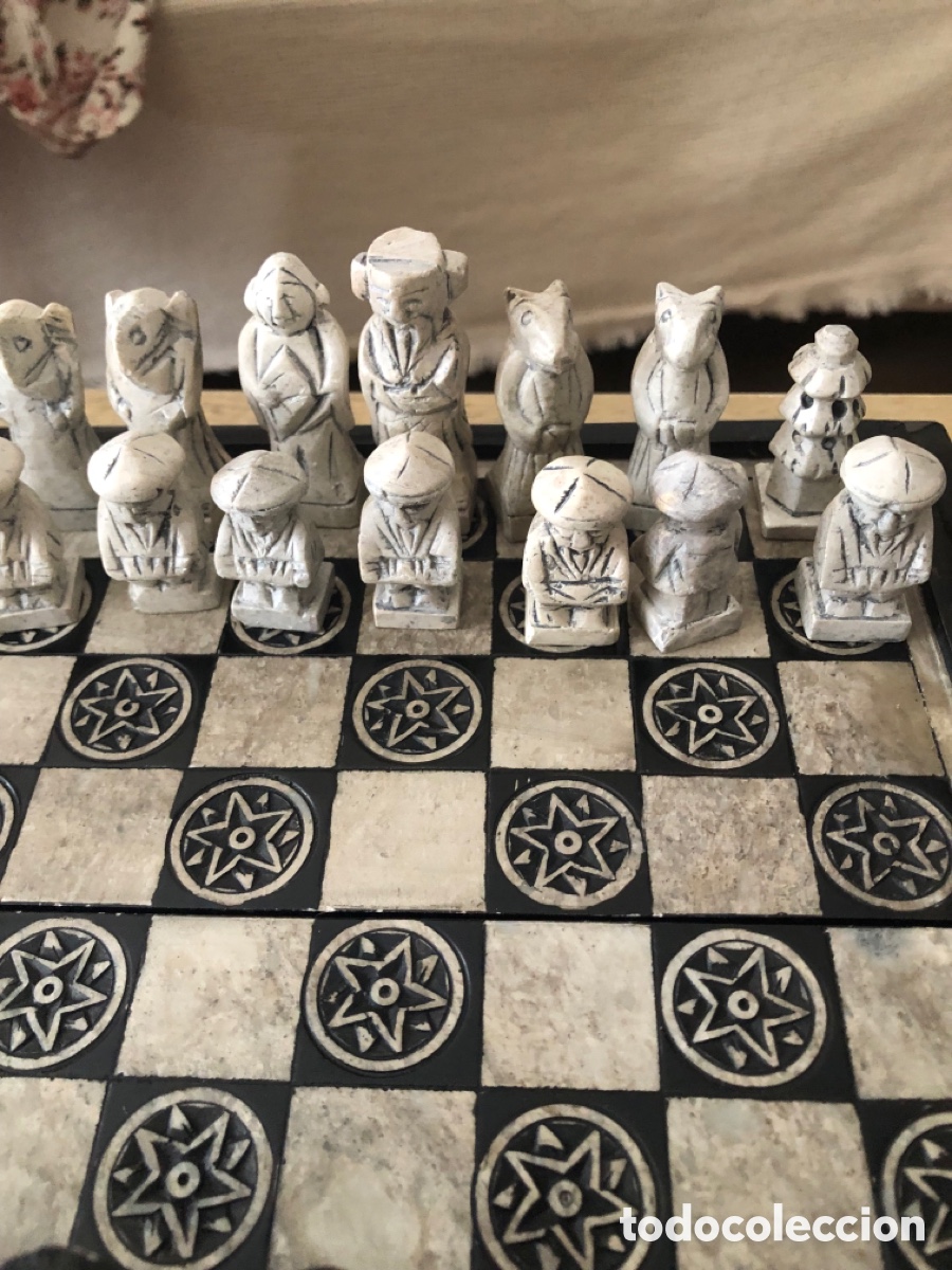 Juegos de mesa: Ajedrez Chino de ceramica - Foto 1