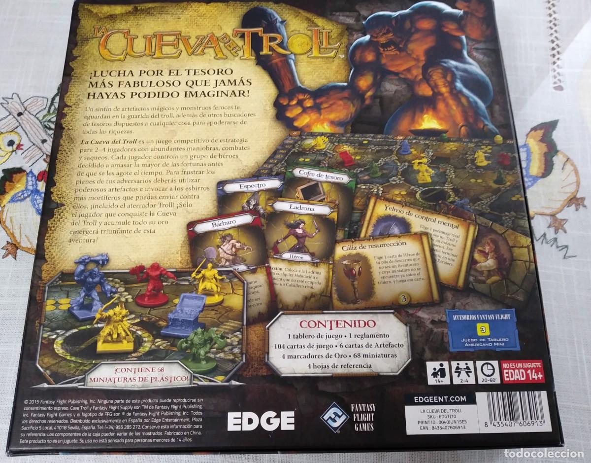 Juegos de mesa: JUEGO DE MESA - LA CUEVA DEL TROLL (EDGE) - Foto 4