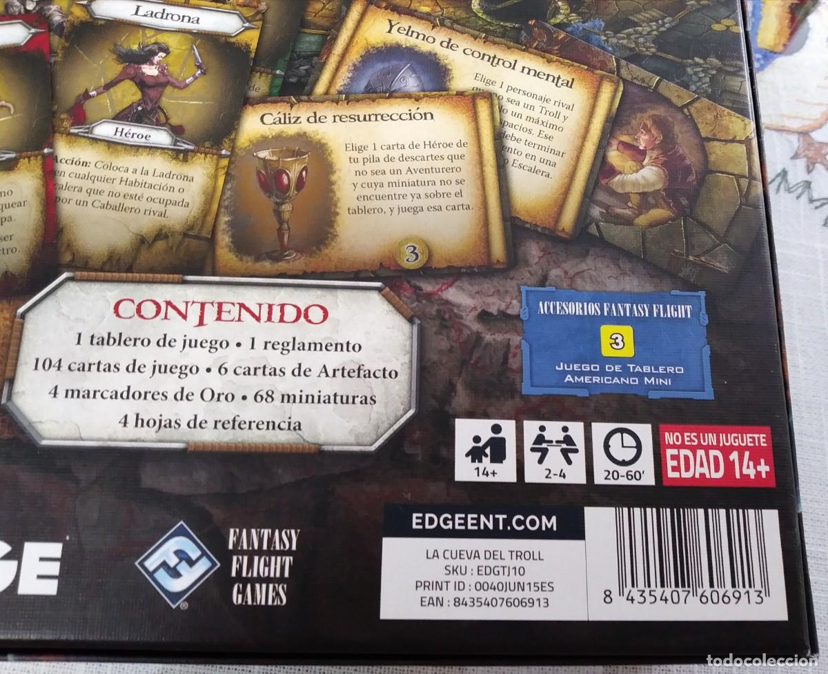 Juegos de mesa: JUEGO DE MESA - LA CUEVA DEL TROLL (EDGE) - Foto 5