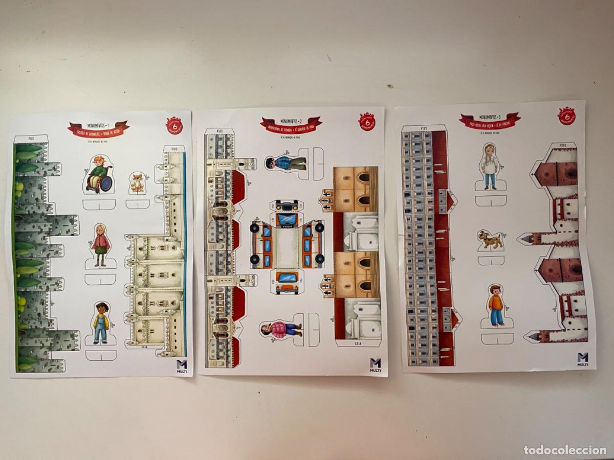 Juegos de mesa: 3 RECORTABLES DE MONUMENTOS DE PORTUGAL - Foto 1
