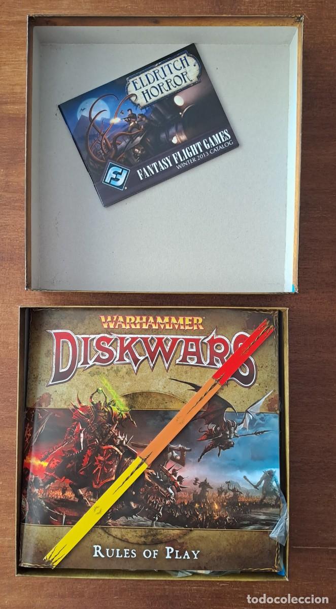 Juegos de mesa: WARHAMMER DISKWARS JUEGO B&Aacute;SICO EN INGLES COMPLETO - Foto 2