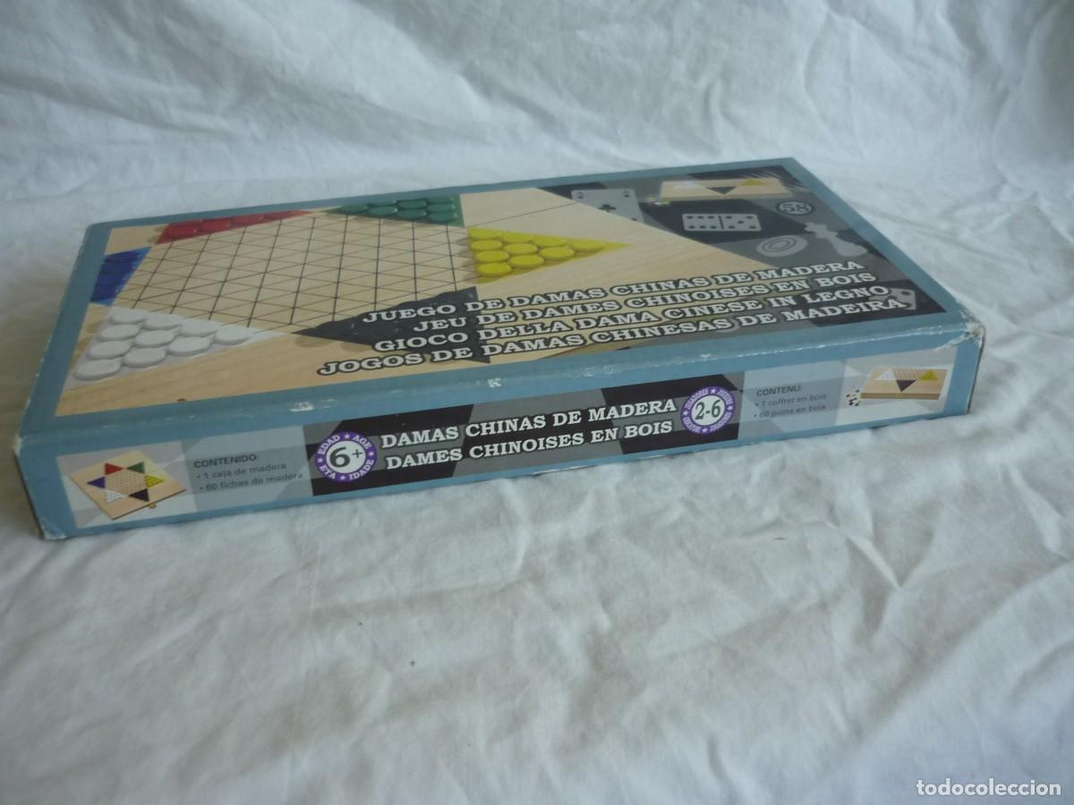 Juegos de mesa: Juego de damas chinas en madera - Foto 5