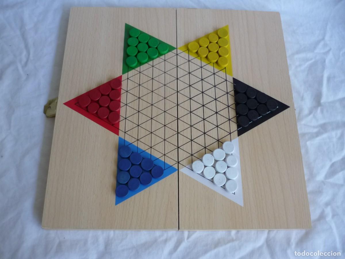 Juegos de mesa: Juego de damas chinas en madera - Foto 8