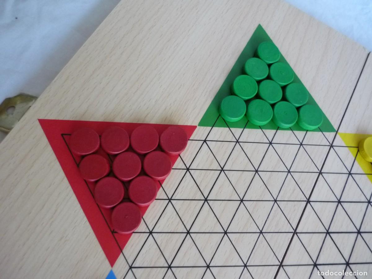 Juegos de mesa: Juego de damas chinas en madera - Foto 11