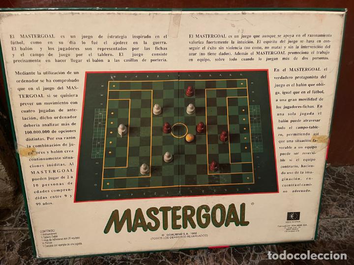 Juegos de mesa: ANTIGUO JUEGO MASTERGOAL - Foto 2