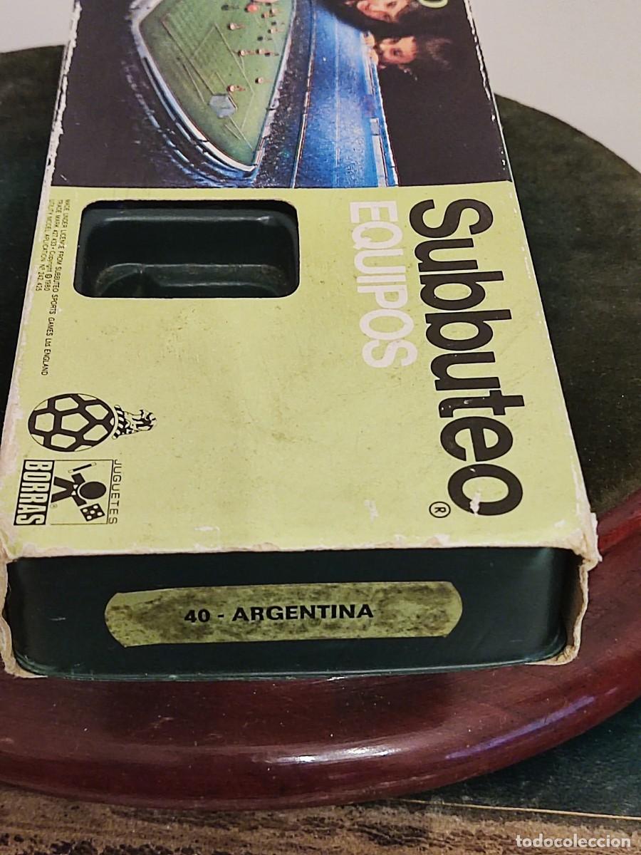 Juegos de mesa: SUBBUTEO EQUIPOS BORRAS ARGENTINA - Foto 7