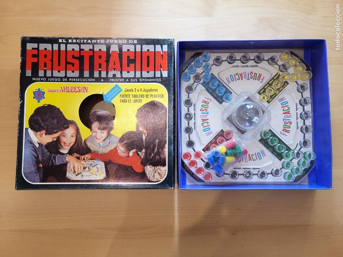 Juegos de mesa: ANTIGUO JUEGO FRUSTRACI&Oacute;N - Foto 2