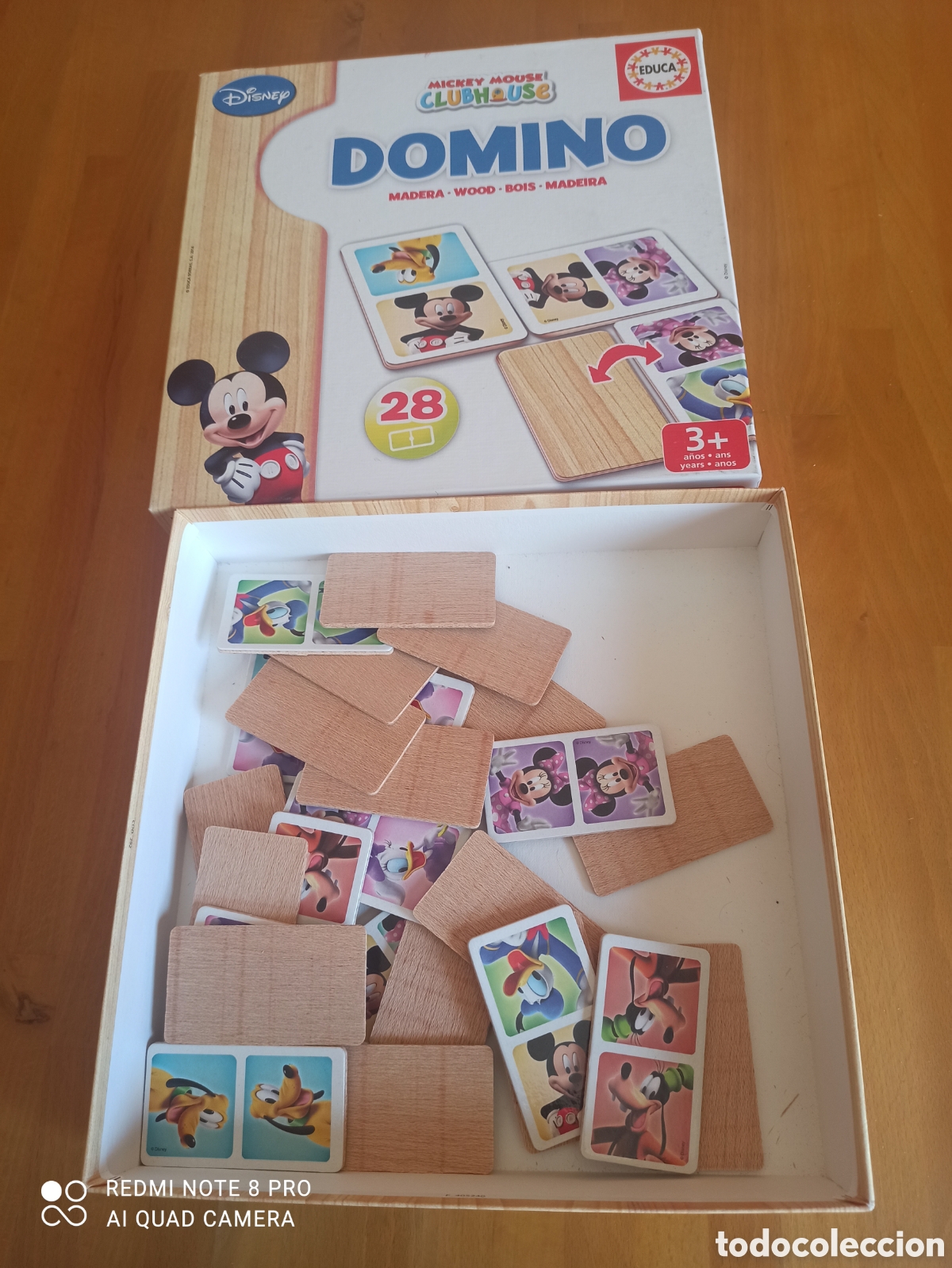 Juegos de mesa: Domino madera Disney. Mickey mouse - Foto 3
