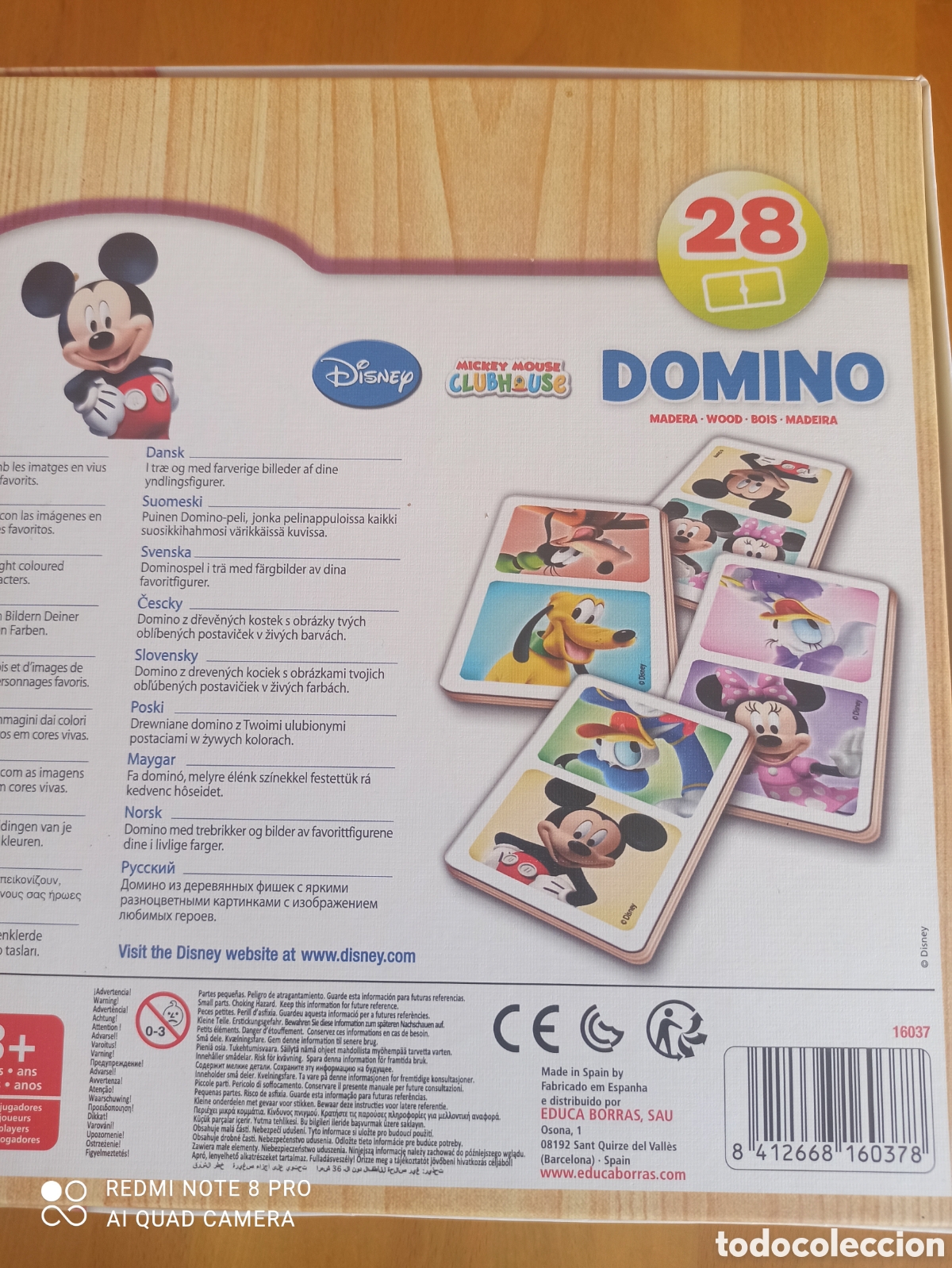 Juegos de mesa: Domino madera Disney. Mickey mouse - Foto 7