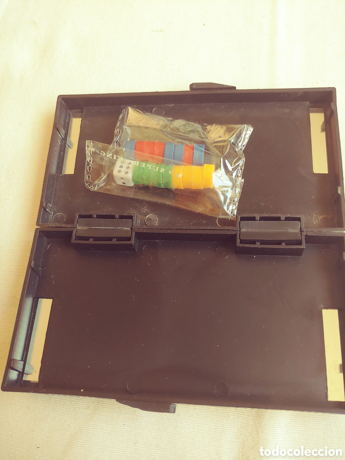 Juegos de mesa: Juego parch&iacute;s de bolsillo - Foto 2