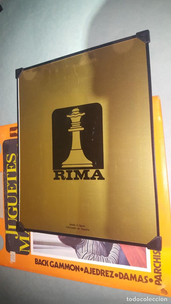 Juegos de mesa: AJEDREZ - TABLERO METALICO DE RIMA - Foto 2
