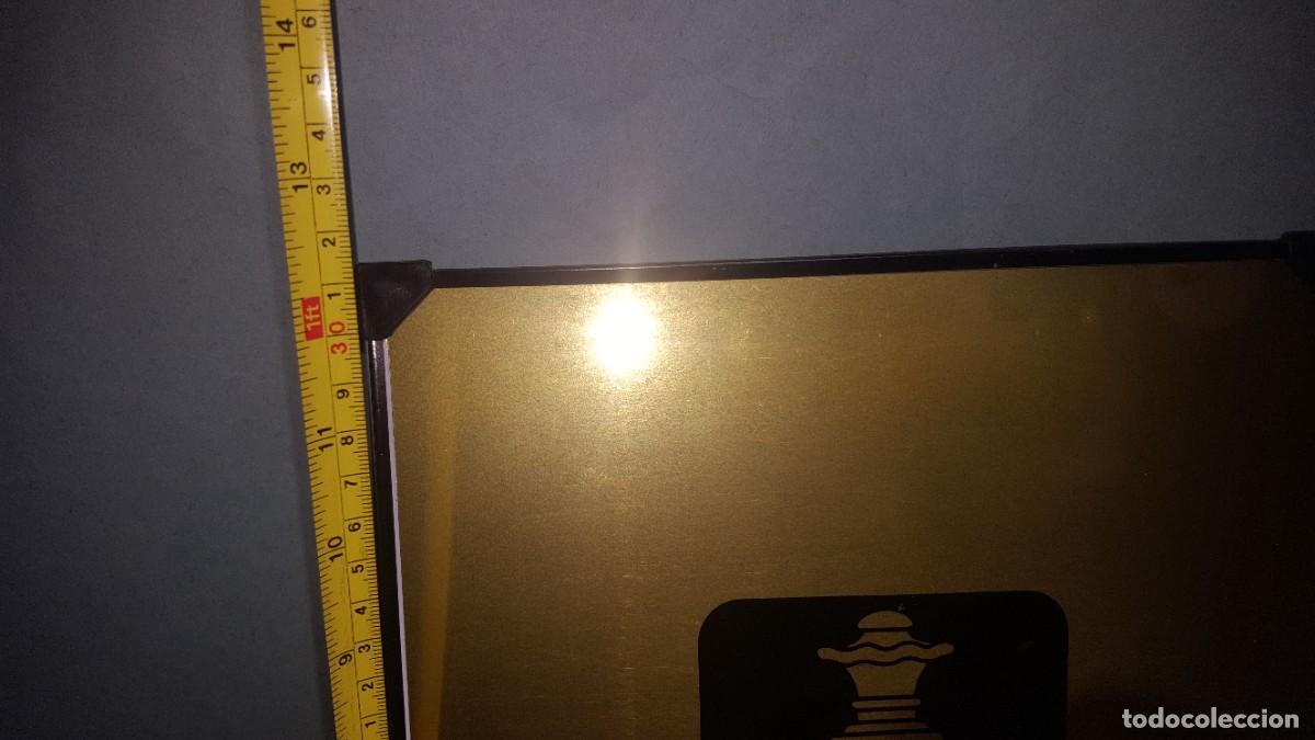 Juegos de mesa: AJEDREZ - TABLERO METALICO DE RIMA - Foto 5