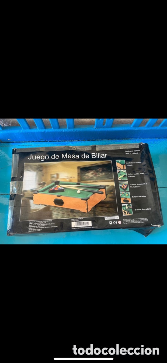 Juegos de mesa: Juego de mesa de billar - Foto 3