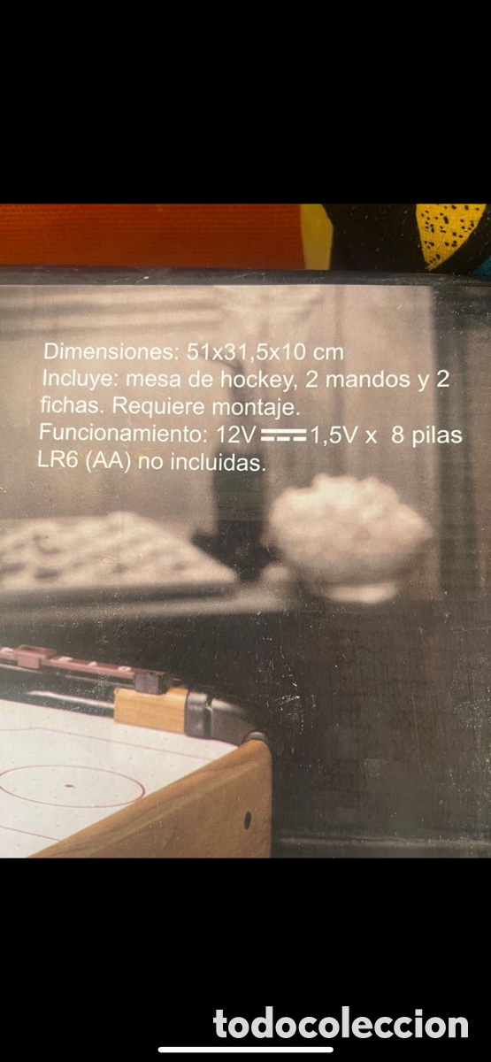 Juegos de mesa: Juego de mesa Air Hockey - Foto 4