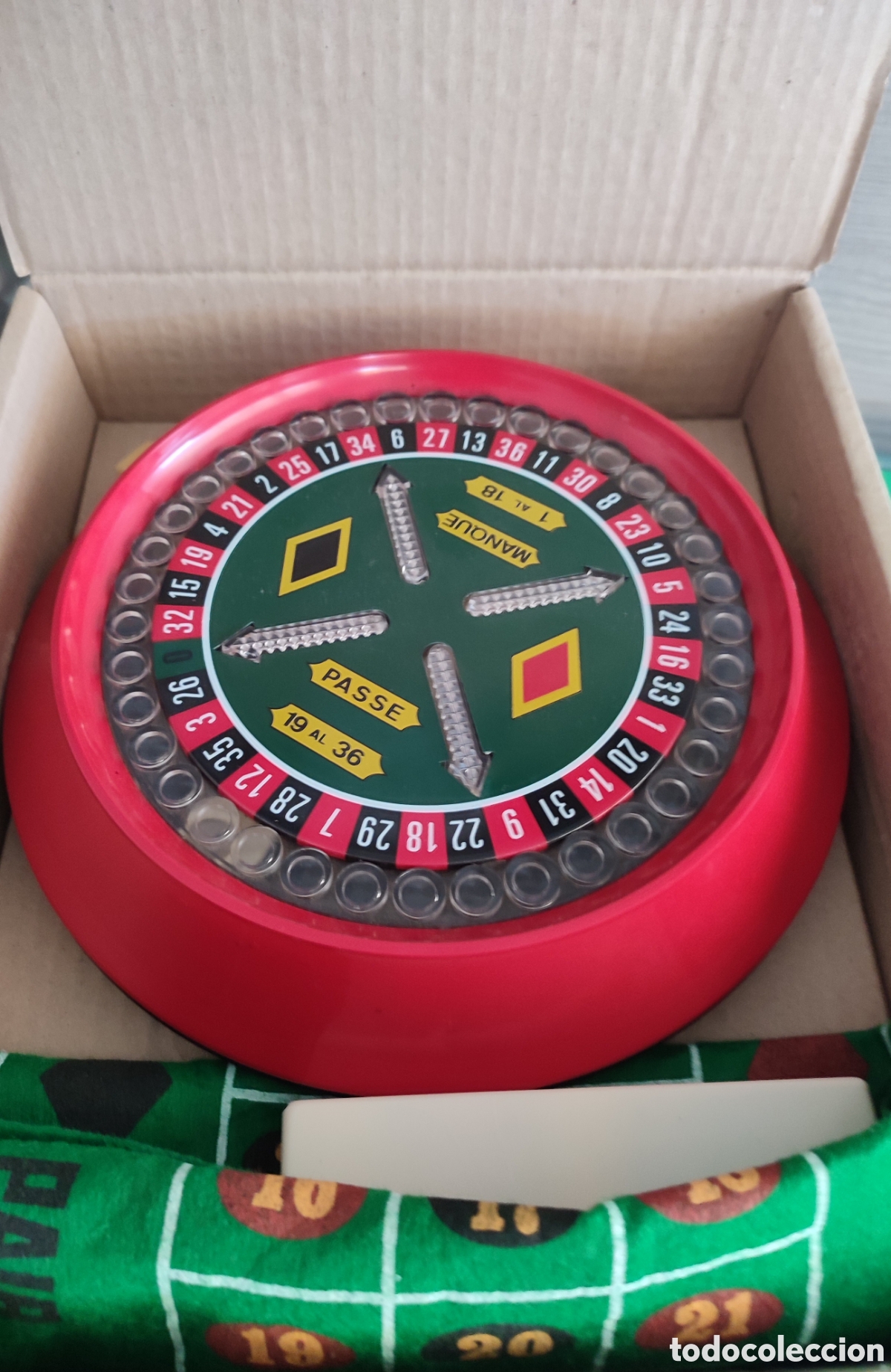 Juegos de mesa: Antigua Electro ruleta Bianchi.Excelente estado - Foto 3