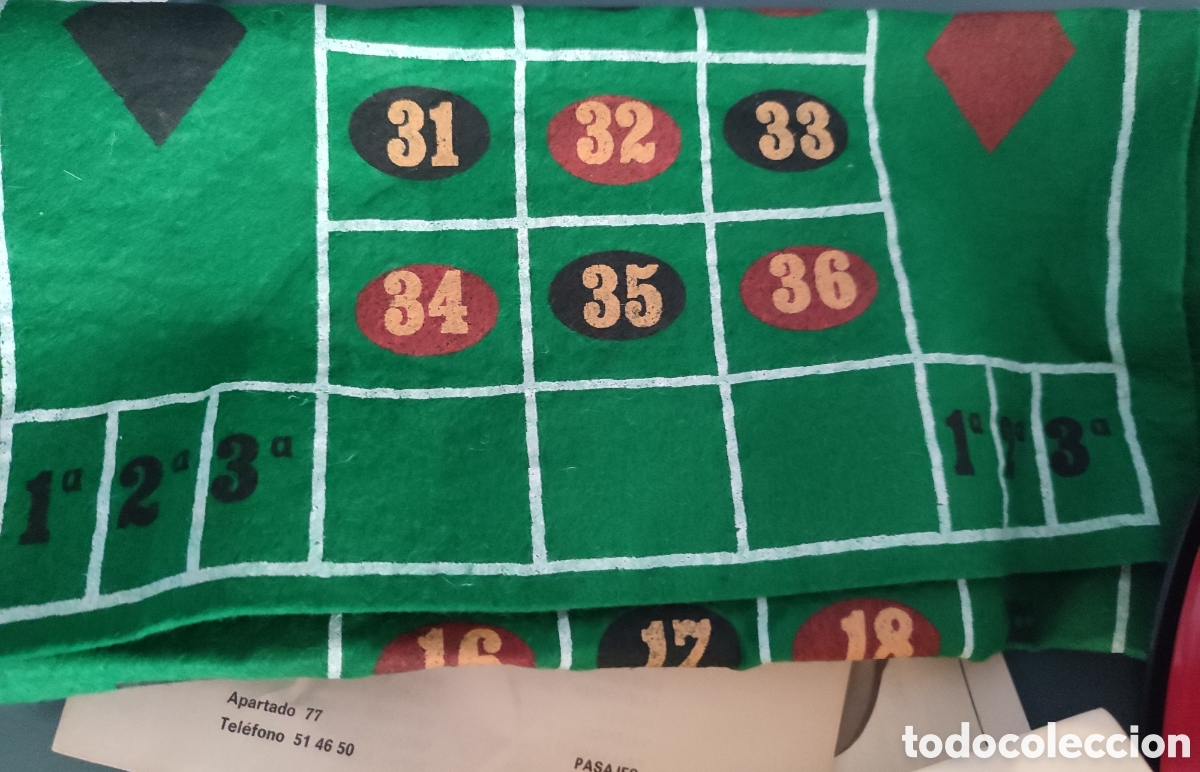 Juegos de mesa: Antigua Electro ruleta Bianchi.Excelente estado - Foto 6