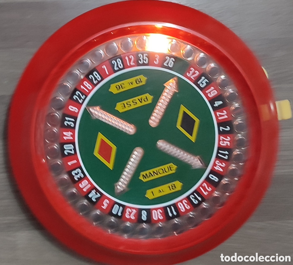 Juegos de mesa: Antigua Electro ruleta Bianchi.Excelente estado - Foto 11