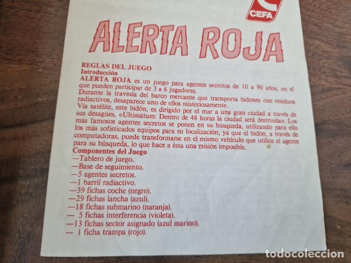 Juegos de mesa: ALERTA ROJA CEFA CAJA PEQUE&Ntilde;A - Foto 3