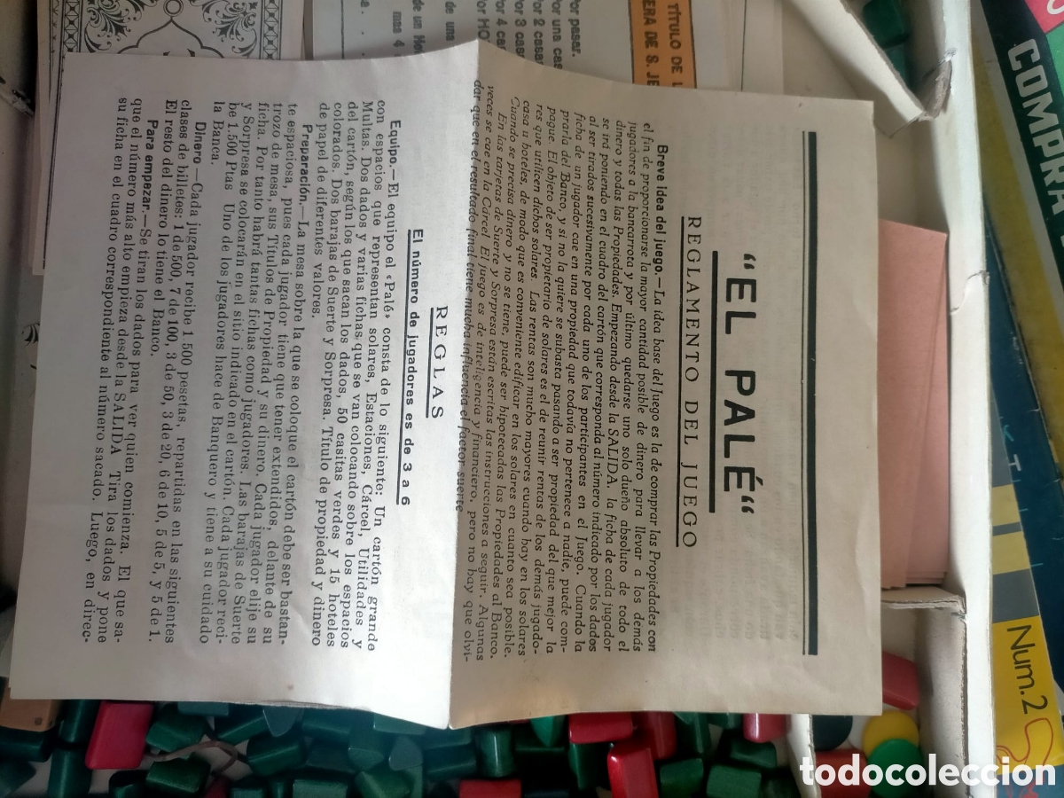 Juegos de mesa: EL PALE JUEGO DE SOCIEDAD. REF JJ - Foto 6
