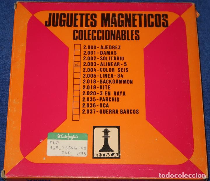 Juegos de mesa: Alinear 5 - Juego Magn&eacute;tico - RIMA &iexcl;Impecable! - Foto 4