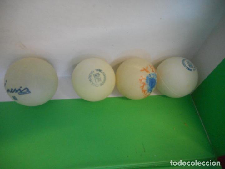Juegos de mesa: LOTE DE 4 PELOTAS. COLOR BLANCO - Foto 1