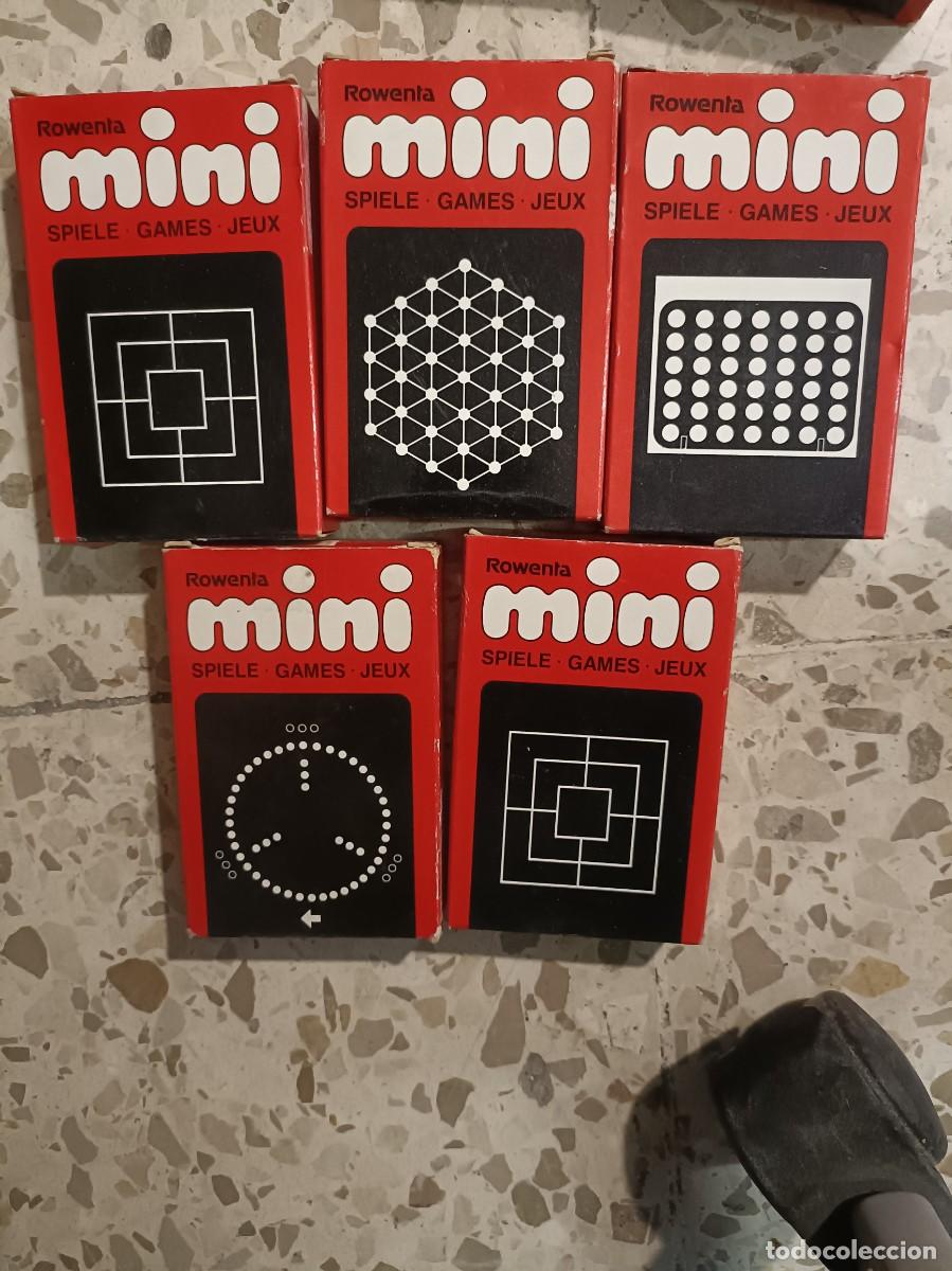Jeux de table: Coleccion de e 5 juegos Rowenta mini viaje