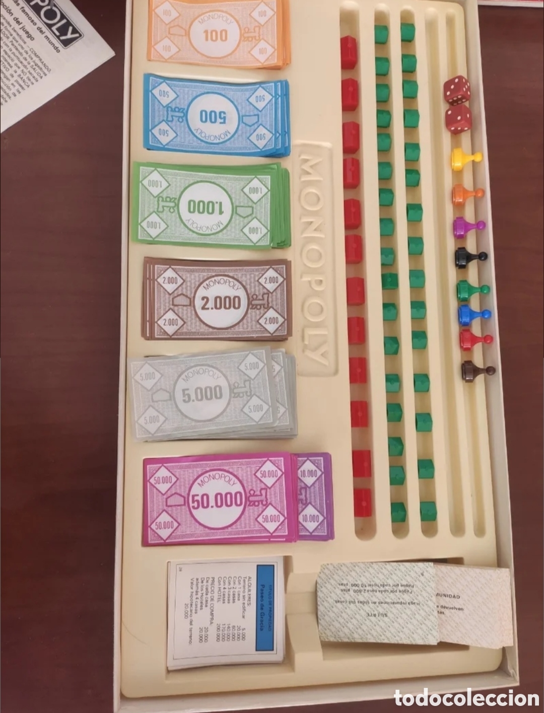 Juegos de mesa: Monopoly completo vintage. - Foto 2