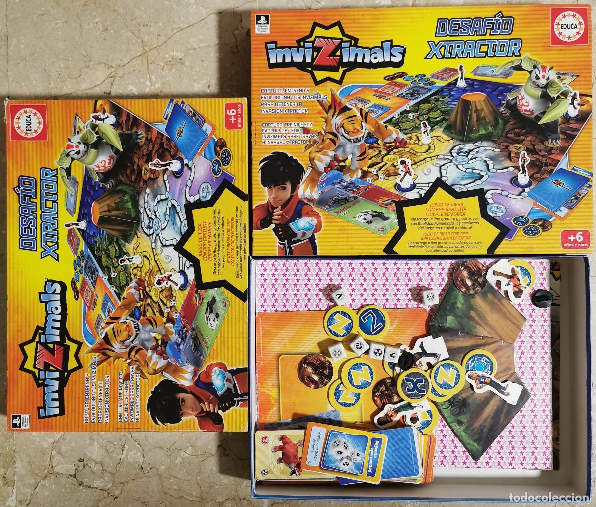 Juegos de mesa: Juego InviZimal. Desaf&iacute;o Xtractor Educa + repuestos - Foto 1