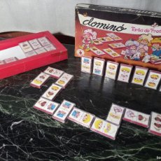 Juegos de mesa: DOMINÓ TARTA DE FRESA. TM1983. COMPLETO