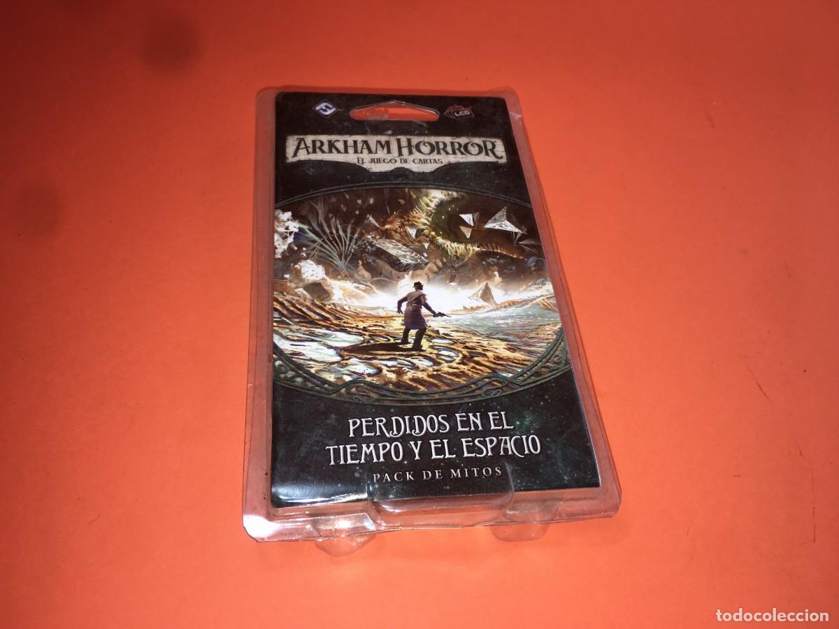 Juegos de mesa: ARKHAM HORROR - PERDIDOS EN EL TIEMPO Y EL ESPACIO - PACK DE MITOS - LCG - Foto 1
