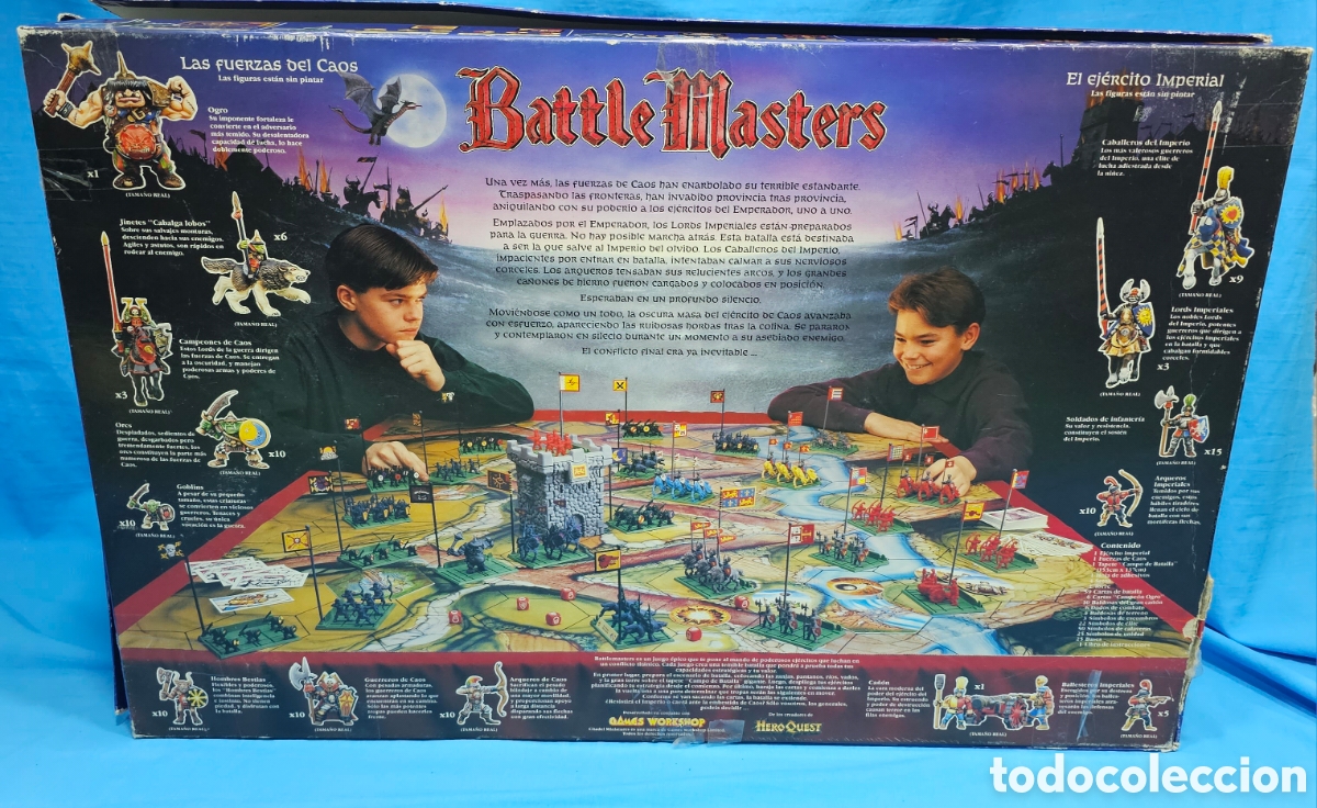 Juegos de mesa: BATTEL MASTERS DE MB . FALTA LA TORRE - Foto 2