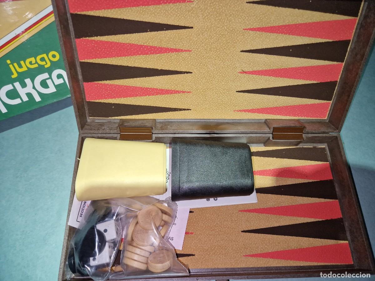 Juegos de mesa: JUEGO BACKGAMMON DE JUGUETES EL CAYRO - Foto 3