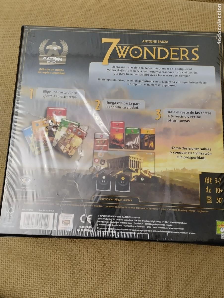Juegos de mesa: Juego de Mesa 7 WONDERS - Foto 2