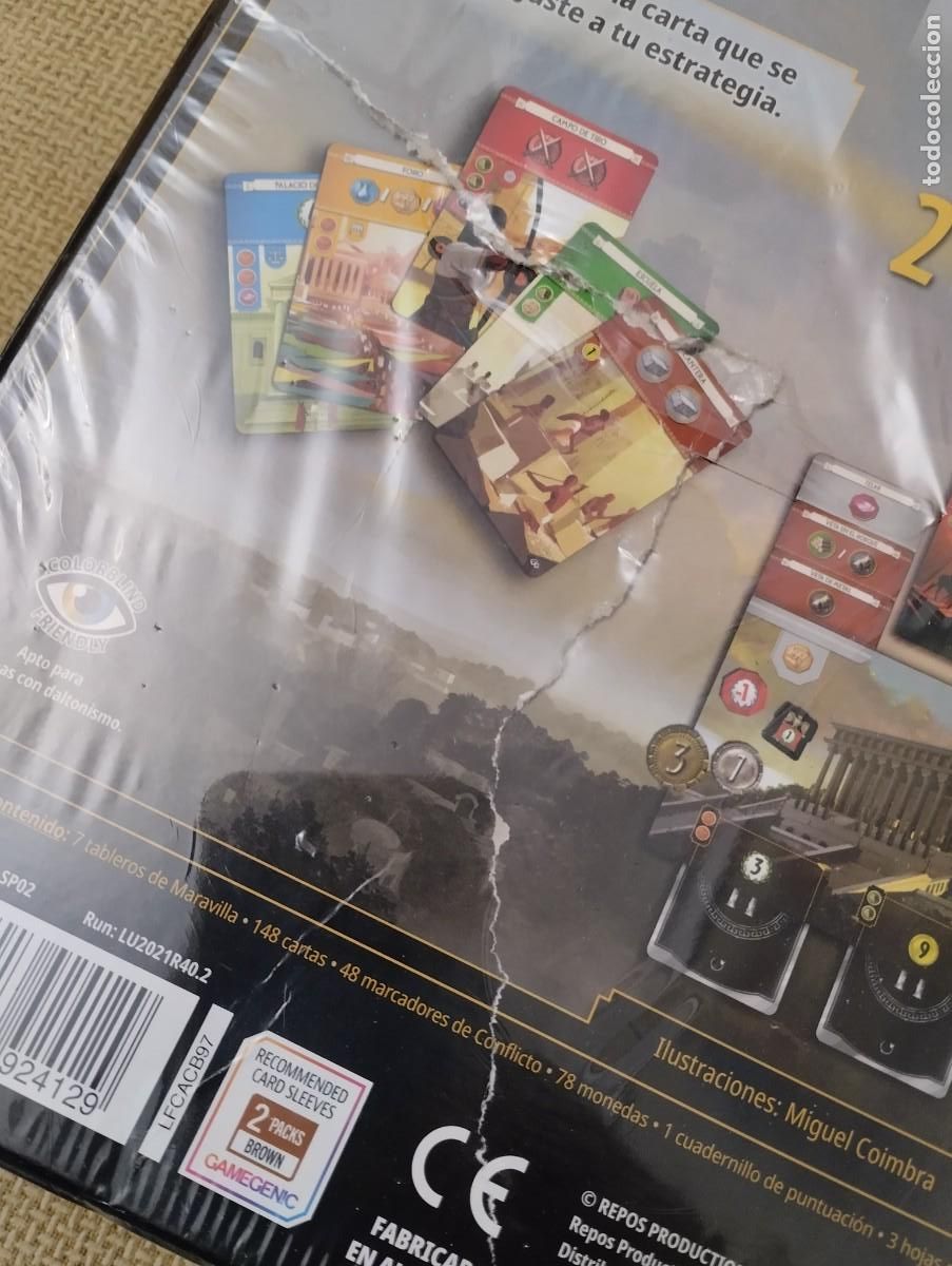 Juegos de mesa: Juego de Mesa 7 WONDERS - Foto 3