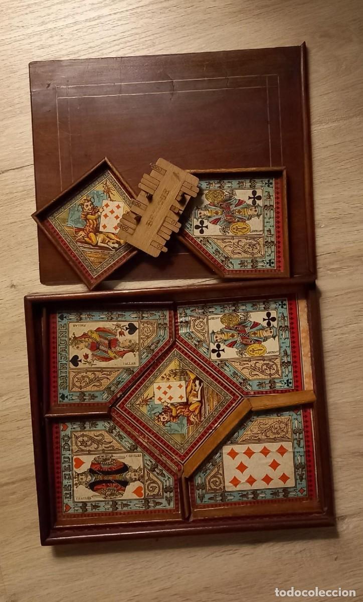 Juegos de mesa: Juego de la mano afortunada S. XIX - Foto 4